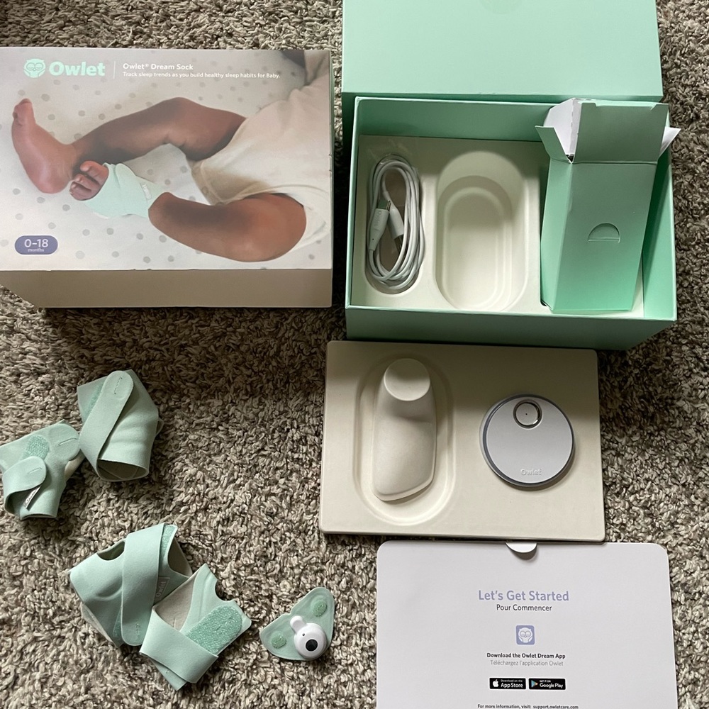 Owlet Dream Sock (Mint)